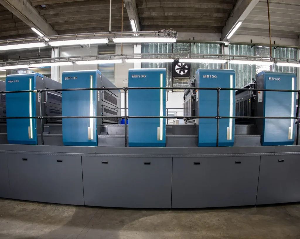 Shows the variety of ROXCEL printers